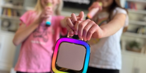 WOW! Kids Karaoke Machine w/ 2 Microphones Only $9.99 on Amazon (Reg. $30)