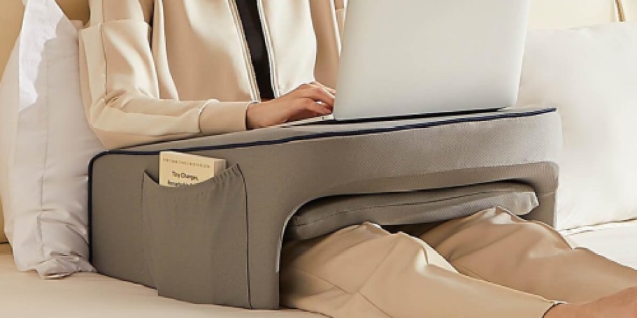 Portable Lap Desk Pillow Just $29.99 Shipped on Amazon (Regularly $60)