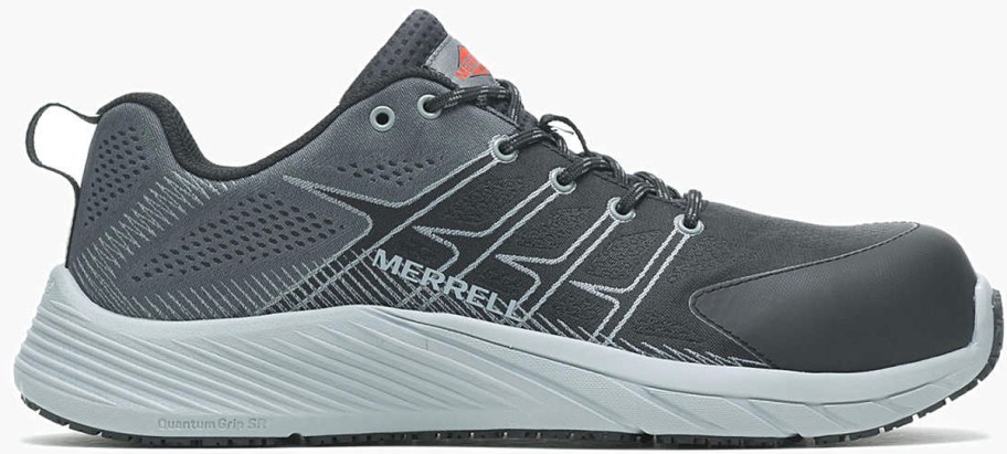 gray merrell shoe