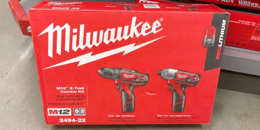 milwaukee drill kit box 