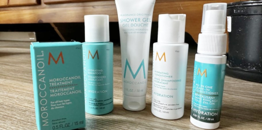 Moroccanoil Mini Must-Haves 5-Piece Sampler Set Only $9.50 Shipped on Amazon