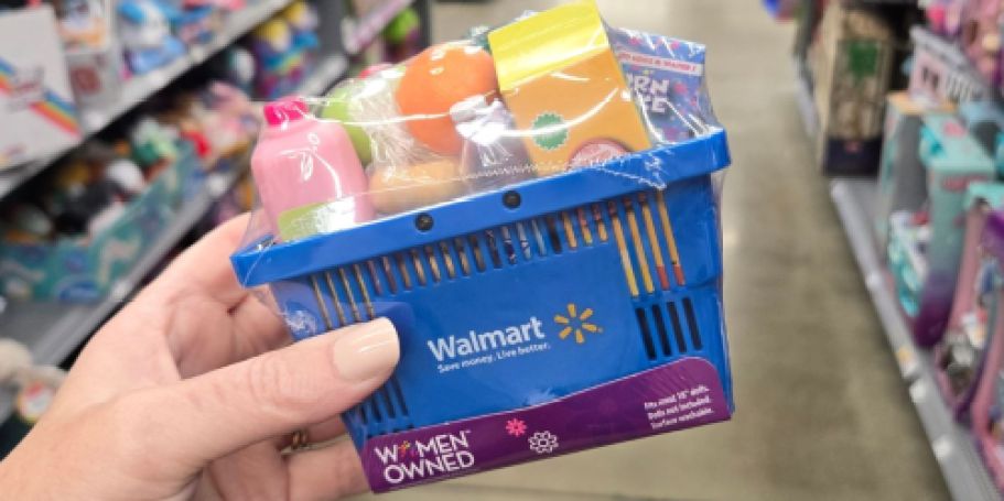 My Life As Walmart Shopping Basket Only $9.82 – Includes 15 Accessories!