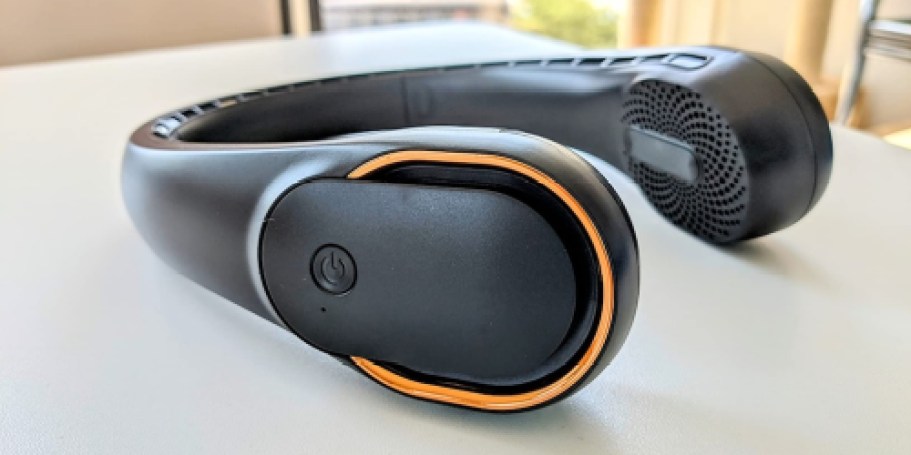 Portable Bladeless Neck Fan Just $12.82 Shipped for Prime Members (Great for Outdoor Events)