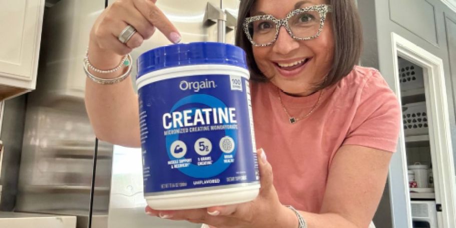 Orgain Creatine Powder Only $17 Shipped on Amazon – It’s Not Just for Bodybuilders!