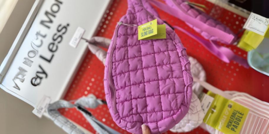New Pickleball Line at Target | Quilted Sling Bag Looks Like Free People – Just $14.99!