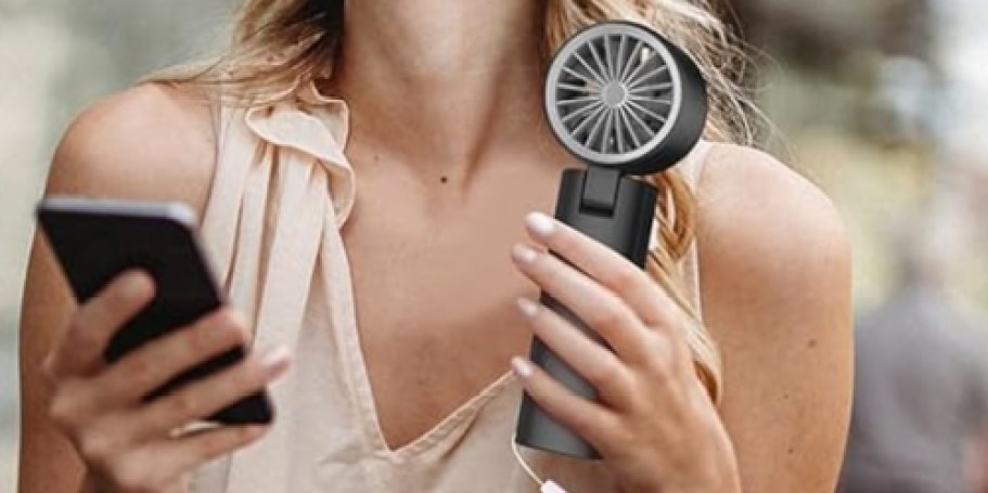 Portable Turbo Fan Just $6.83 on Amazon (Regularly $30)