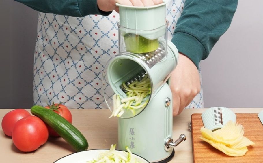 Viral Rotary 5-in-1 Cheese Grater Just $13.99 on Amazon (Reg. $28)
