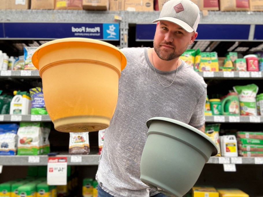 Self-Watering Planters from $2.49 on Lowes.com
