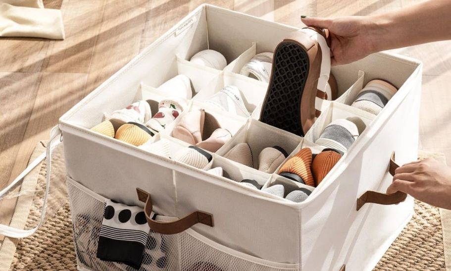 Get 50% Off Shoe Organizers on Amazon (Easy Storage Solution)