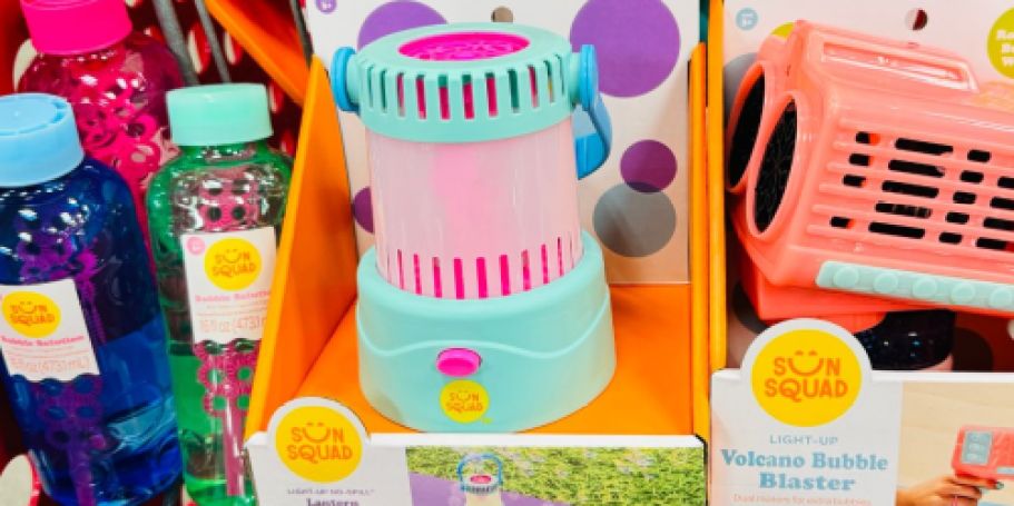 Up to 50% Off Target Sun Squad Bubble & Water Toys + More