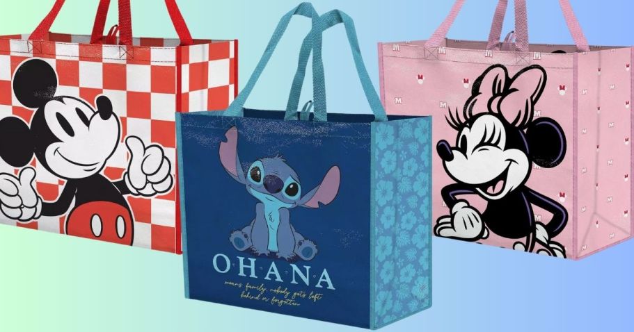 Disney Reusable Character Tote Bags Only $2.99 on Kohls.com (Selling Out Fast!)