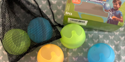 Reusable Water Balloons 8-Pack Just $8.81 on Amazon (No Magnets!)