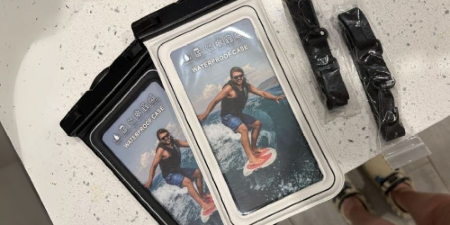 Waterproof Floating Phone Pouch 2-Pack Just $6.99 on Amazon (Regularly $20)