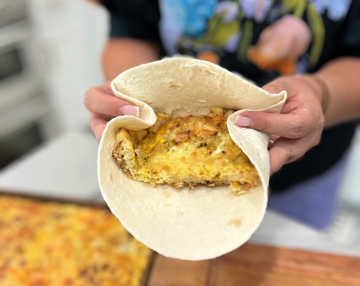 Make-Ahead Breakfast Burritos You Can Meal Prep on a Sheet Pan!