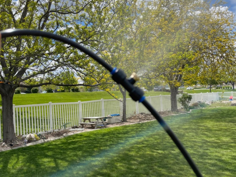 Outdoor Misting System Just $19.99 Shipped on Amazon (Regularly $40)