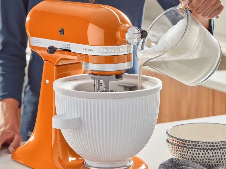KitchenAid Ice Cream Maker Attachment w/ Scoop from $49.98 Shipped (Reg. $99) – Today Only!