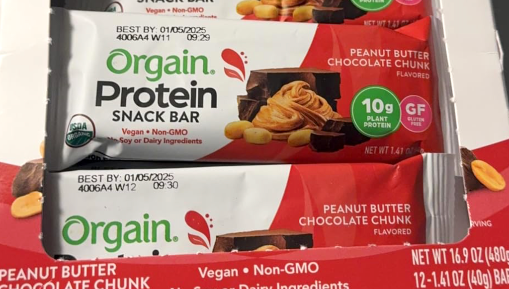 Orgain Protein Bars 12-Pack Only $8 Shipped on Amazon (Reg. $18)