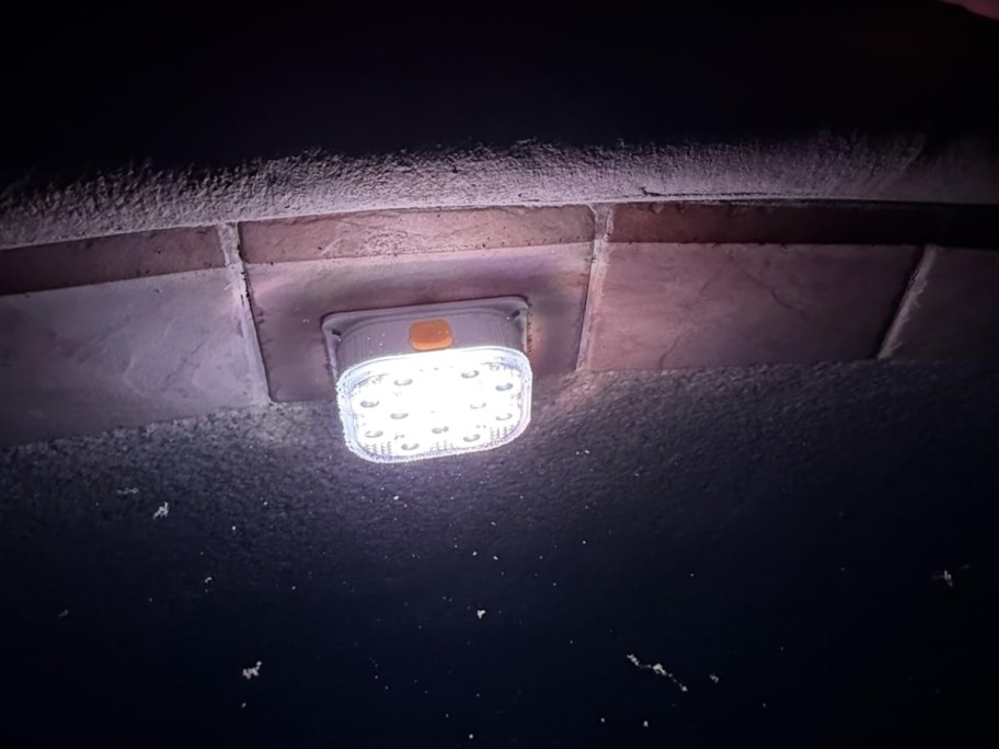 led pool light stuck to side of the pool