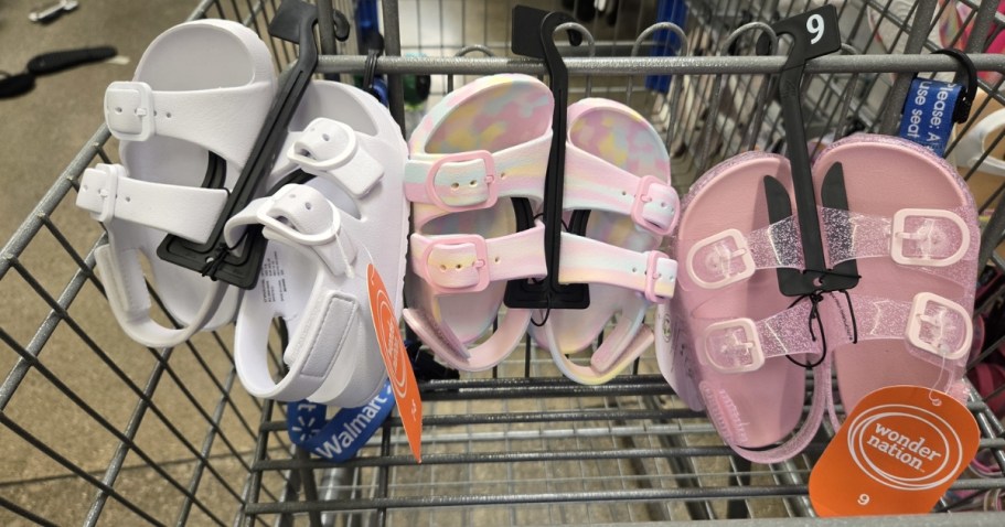TWO Pairs of Kids Sandals Just $12 at Walmart – So Many Cute Styles!