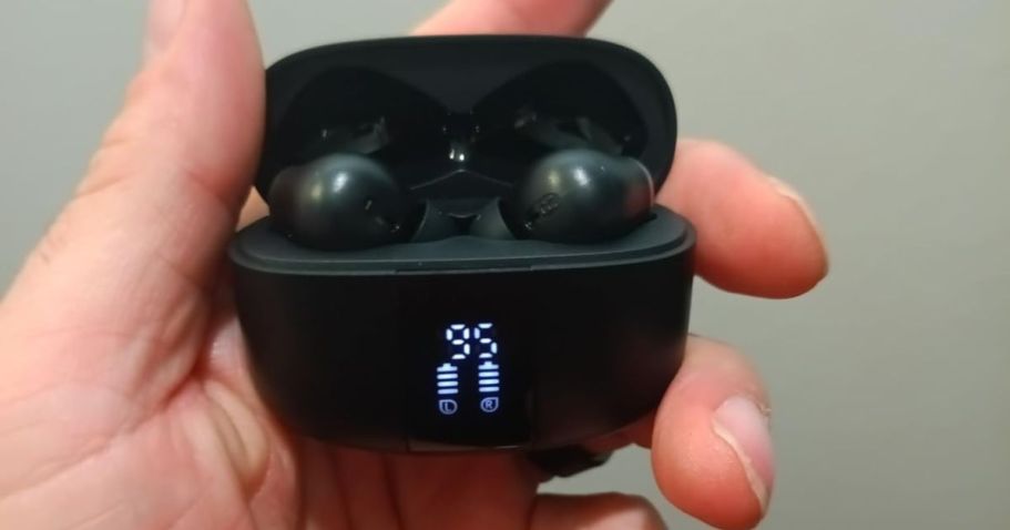 Wireless Bluetooth Earbuds w/ Charging Case Just $9.99 on Amazon (Regularly $30)