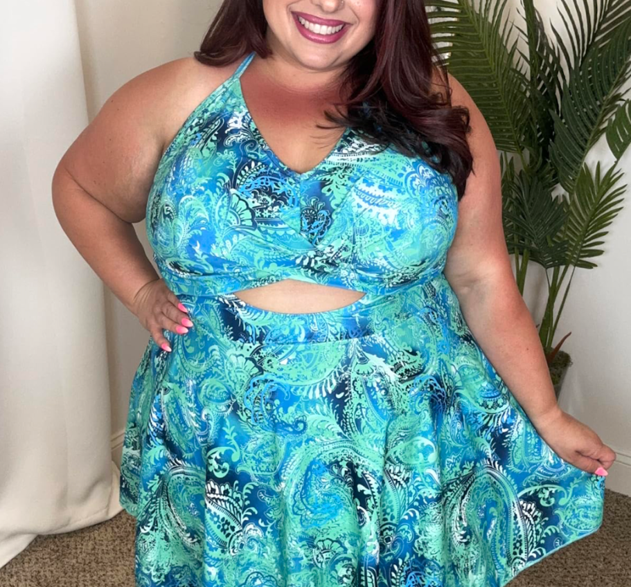 Women’s Plus Size Swimsuits from $13.49 on Amazon (Reg. $25)
